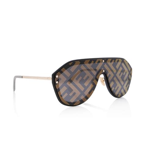 fendi fabulous shield sunglasses